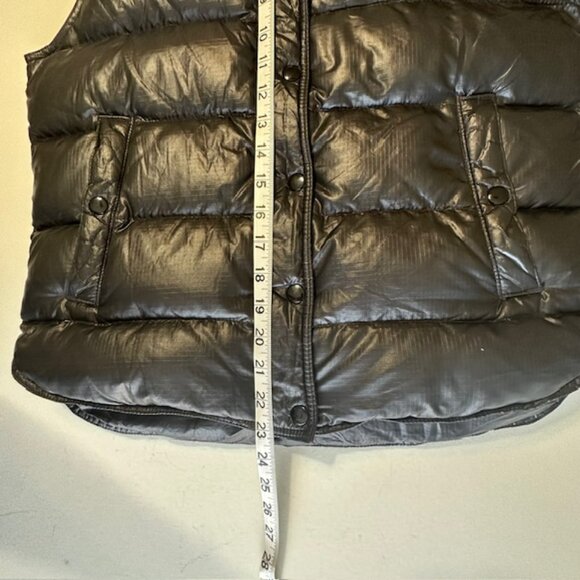 J.CREW Puffer Down Fill Vest Full Zip Black Insulated Outdoor Nylon Women's Med - Picture 8 of 10